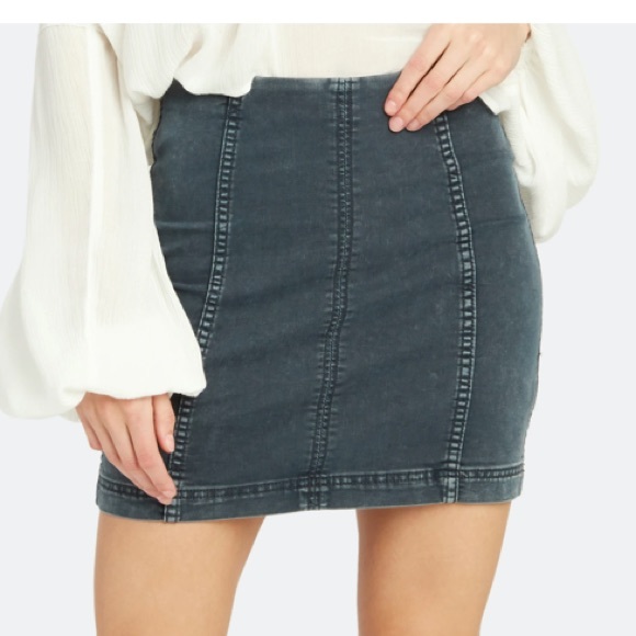 Free People Dresses & Skirts - Modern Femme Denim Mini skirt